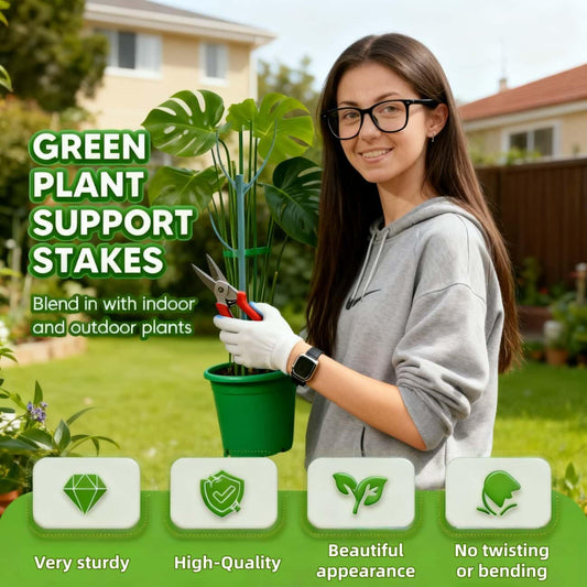 Stackable Monstera Plant Support Stakes,Plant Stand Indoor,Stackable Monstera Plant Support Stakes,Plant Stand Indoor,Garden Tools & Garden Accessories, Equipped with clipsstrapsVelcro (5pack)