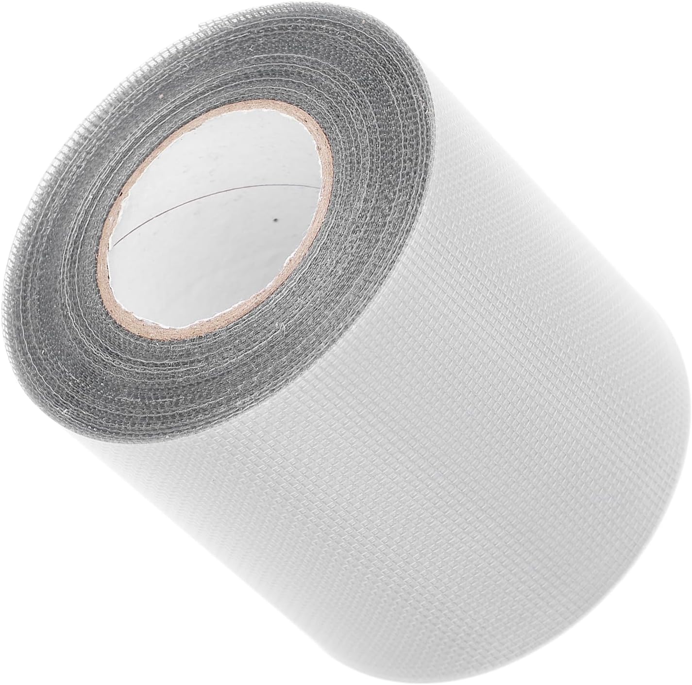 FTVOGUE Window Screen Repair Tape, 80mm x 9.15m Transparent Self Adhesive Mesh Patch for Mesh Doors Tents Pool Net Car Screens Camping Tarps (Gray)