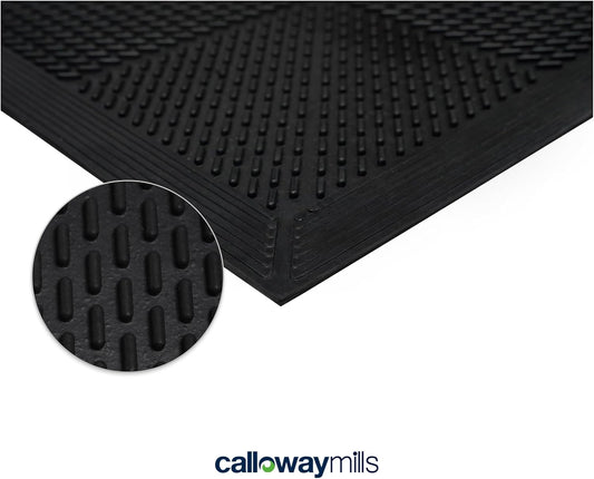 Calloway Mills Diamond Ridge Scraper Mat (24" x 36")