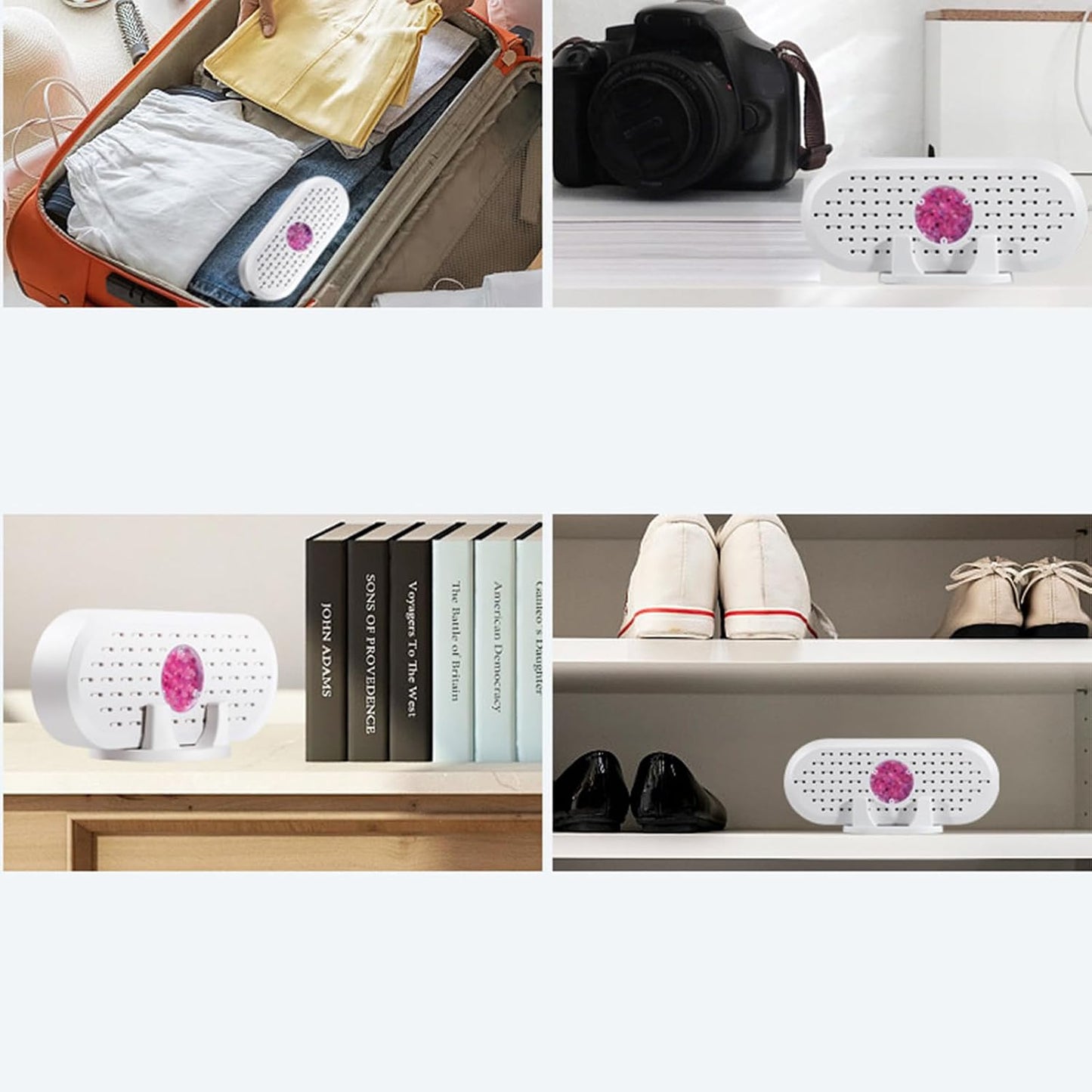 Mini Dehumidifier, Home Portable Room Dehumidifiers, Refrigerator Dehumidifier, Closet Shoe Cabinet Indoor Dehumidifier for Home, Basement, Bathroom, Closet, RV