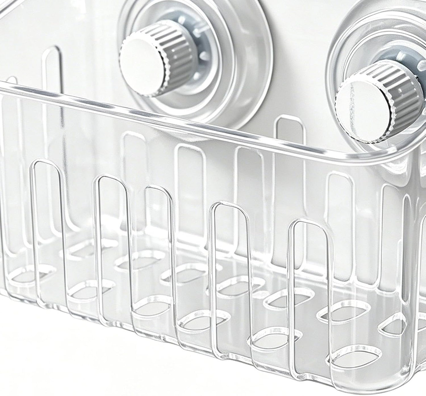 Sink Sponge Holder with Suction Cups Storage Rack with Suction Cups | Kitchen Sponge Holder for Dish Brush Soap Cleaning Tool Bathroom Shower Wall