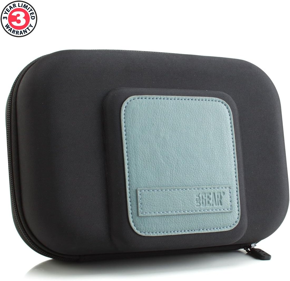 USA Gear Diabetic Supplies Travel Case Organizer for Blood Glucose Monitoring Systems, Syringes, Pens, Insulin Vials & Lancets - ACCU-CHEK Nano, Bayer Contour, TRUEtest and More Kits