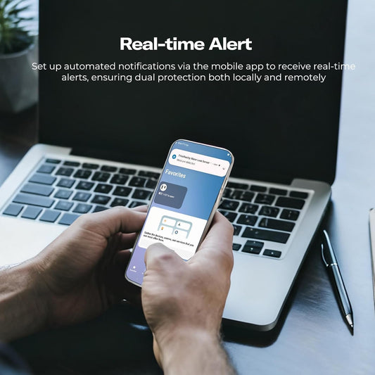 THIRDREALITY Smart Water Leak Sensor KM1, Matter Over WiFi, 1 KM1-controller with 100dB Alarm & 3 Water Detectors, 3-Year Battery Life, No Batteries, Work with Apple Home, Alexa, Home Assistant, Homey