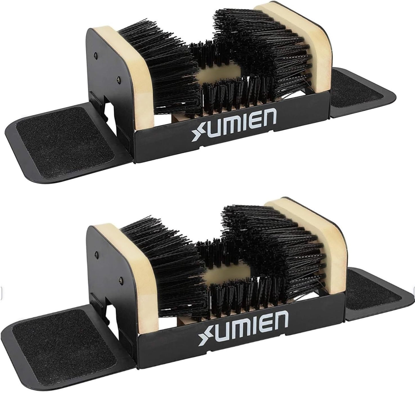 Umien™ Boot Scraper Outdoor Shoe Brush with Flaps - Cleaning Heavy-Duty Shoe Cleaner and Boot Scrubber for Mud, Dirt, and Snow - Durable Weather-Resistant Outdoor Shoe Cleaning Tool