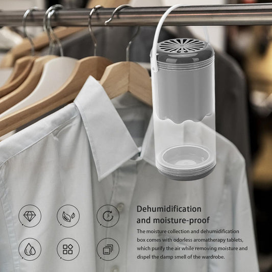 Moisture Absorbers Packets | Cloud Type Odor Eliminator and Dehumidifier Boxes | Odor Eliminator and Dehumidifier Boxes, Humidity Remover for Closet, Basements, Bathroom, Bedroom, Kitchen