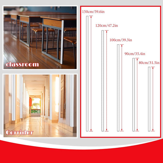 10 Pcs Wall Corner Protector, Clear Self-Adhesive Corner Protectors for Walls for Baby, Furniture, Door, Tables, Cover Sharp Furniture, Easy to Install(39.37'' x 1.18'')