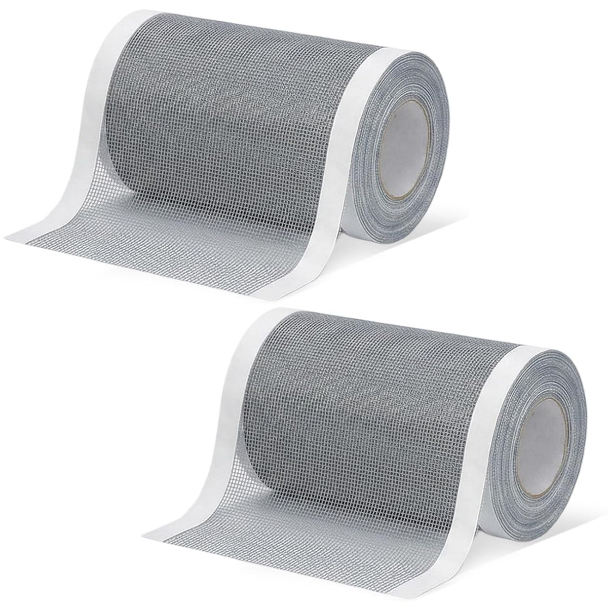 Strong Adhesive Screen Repair Tape, Window Screen Repair Kit, Fiberglass Mesh Screen Repair Kit for Window and Door, Self-Adhesive Patch for RV, Tent, Pool, Patio, Porch Netting (5 IN*35 FT)