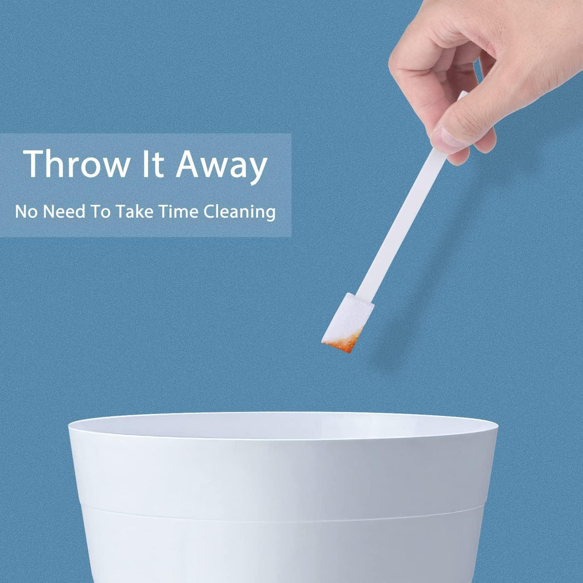 Lumkew Disposable Crevice Cleaning Brushes for Small Spaces, Detail Gaps Scrub Cleaner Brush Set for Toilet Bowl Corner, Household Cleaning Tool Supplies for Window Track, Door Grooves, Vent Fan