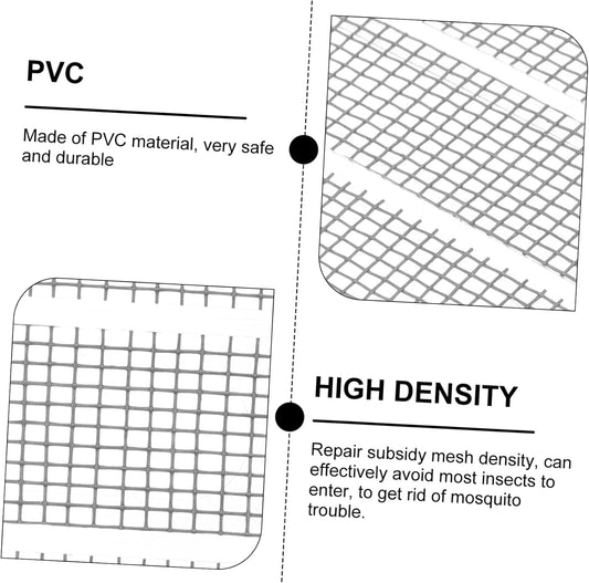 25pcs Ladybug Mesh Screen Patch Mesh Screen for Crib Window Tape Repair Kit Strong Adhesive Tear-Resistant Blackout