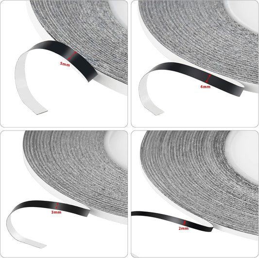 2mm / 3mm x 50M LCD Repair Tape Phone Screen Adhesive Tape LCD Touch Screen Repair Tape with 1 Tweezers for Cell Phone, iPad, Tablets, Laptops, LCD Screen