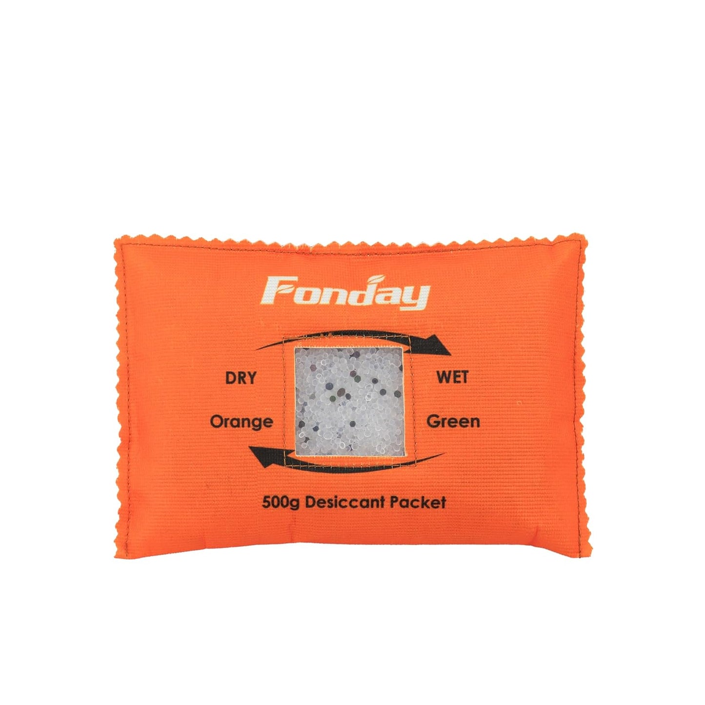 500g x 2 packs Fonday Rechargeable Silica Gel Car Dehumidifier Fast Reactivate Desiccant Bags, Large for Gun Safe Closet Basement Garage Storage Moisture Absorber