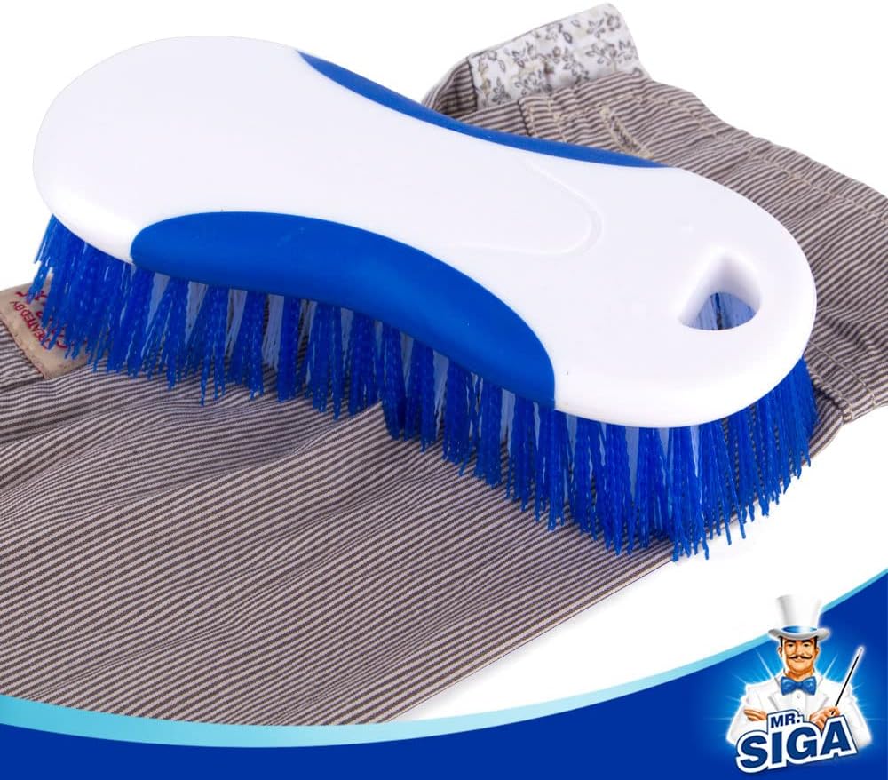 MR.SIGA Multi-Purpose Heavy Duty Scrub Brush - Pack of 2