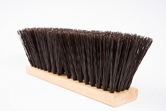 16" Brown Polypropylene Street Broom