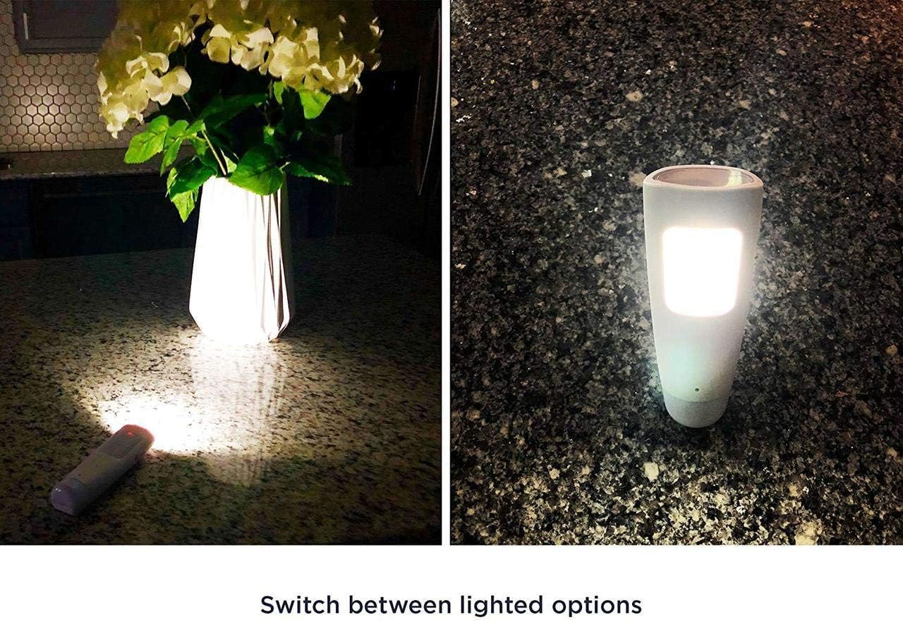 LED Power Failure Light, Flashlight and Night Light By Westek - A Safety Must-Have for Blackouts / Power Outages - Ideal for Use At Home, Be Prepared - Battery Back-Up, No Need To Recharge, Pack of 2