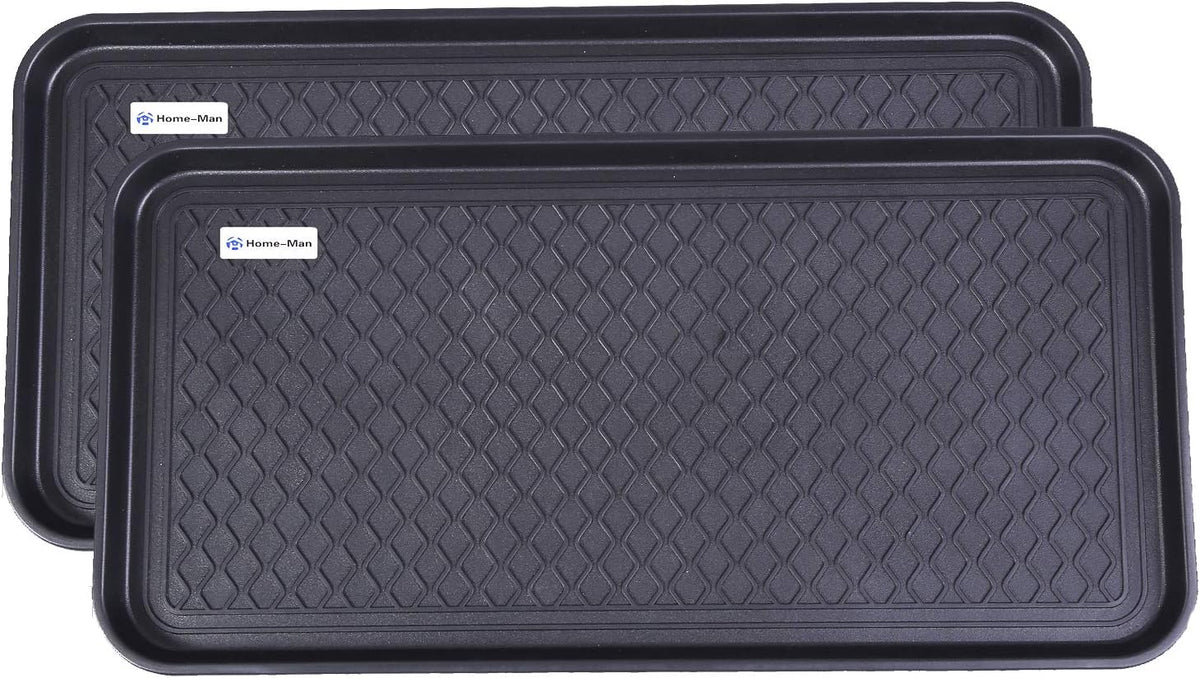 Multi-Purpose Boot Tray Mat,Shoe Tray Mat,Pet Bowl Tray,Waterproof Trays for Indoor and Outdoor Floor Protection,24" x 15"/Medium …