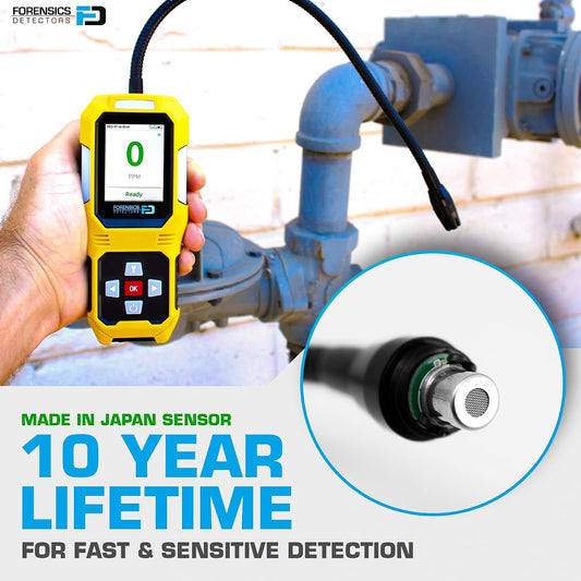 Sewer Leak Detector | 10ft Drop Test Pass | Upgraded 10-Year Sensor Life | Version 2.0 |