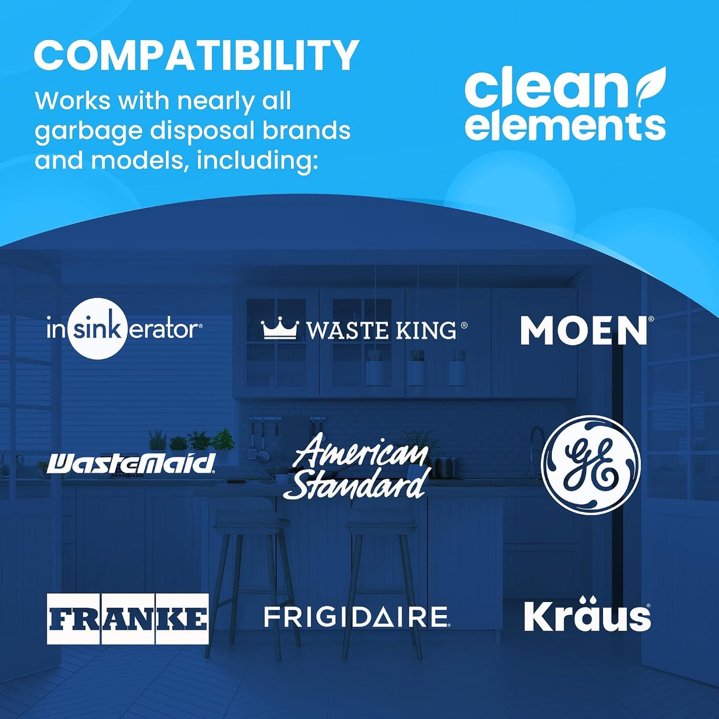 Garbage Disposal Cleaner Deodorizer Tablets – 24 Pack XL Foaming Citrus Cleaning Tablet - Sink Drain Disposer Garburator Freshener Odor Eliminator Grease Remover Septic Safe - 1 Year Supply