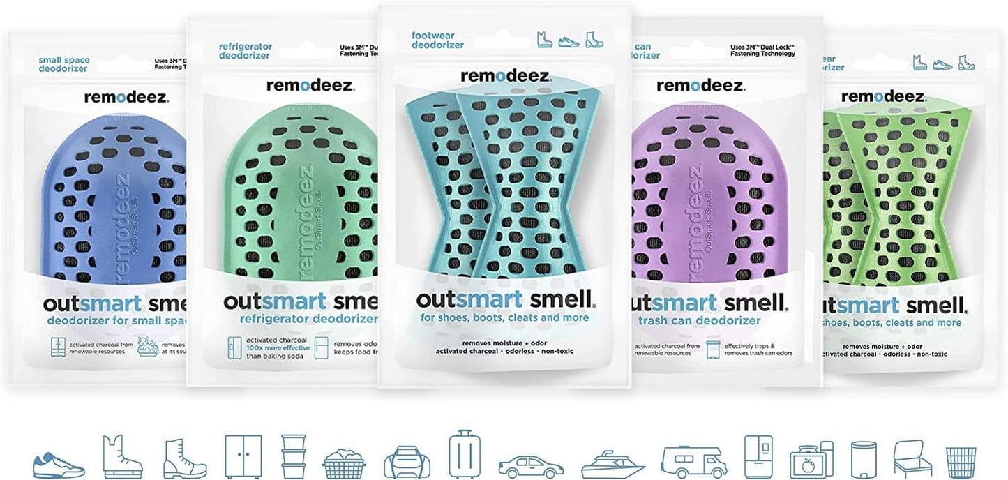 Remodeez Fridge Deodorizer Refill Pods, Activated Charcoal 2-Pack