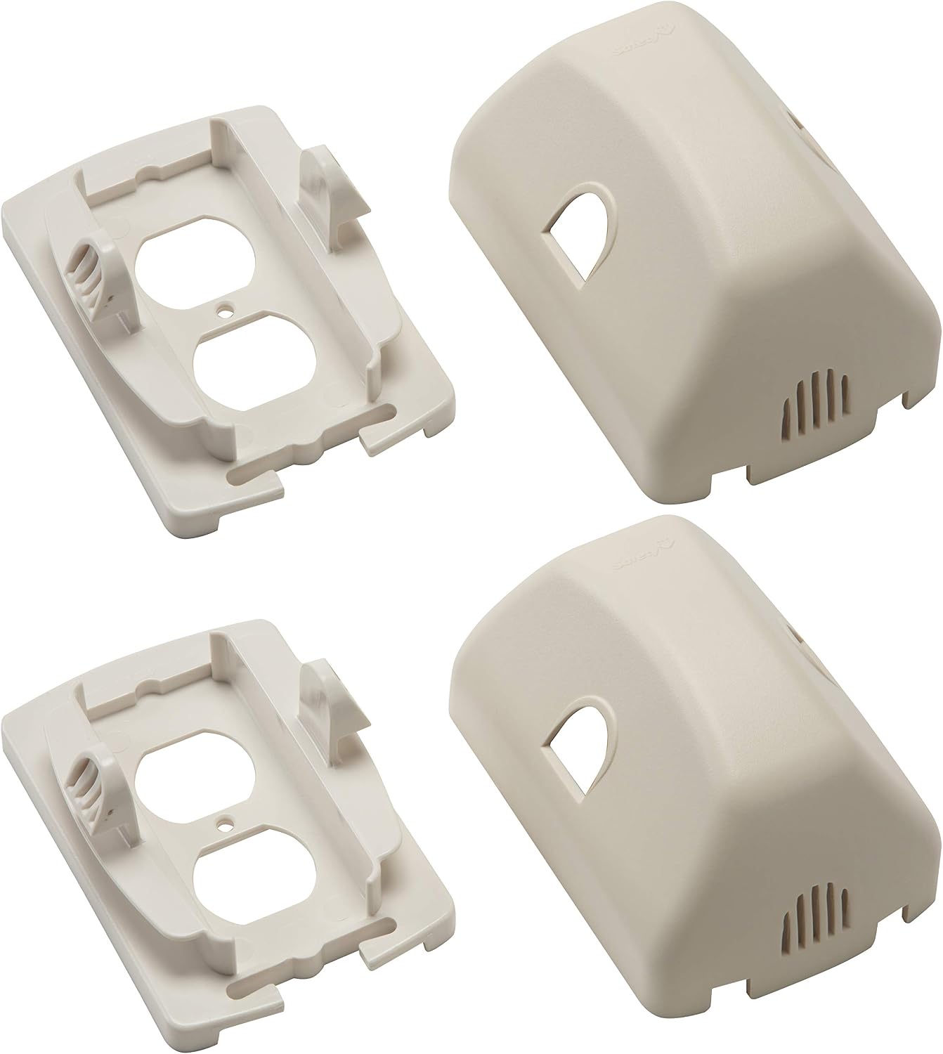 Safety 1st Outlet Cover with Cord Shortener for Baby Proofing
