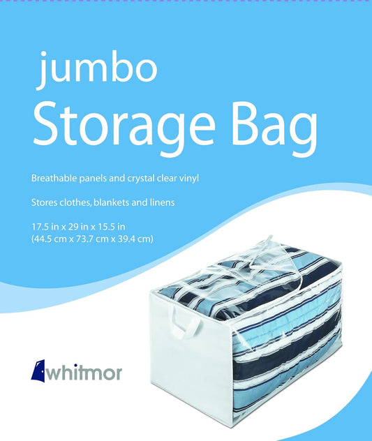 Whitmor, Zippered Storage Bag, Jumbo