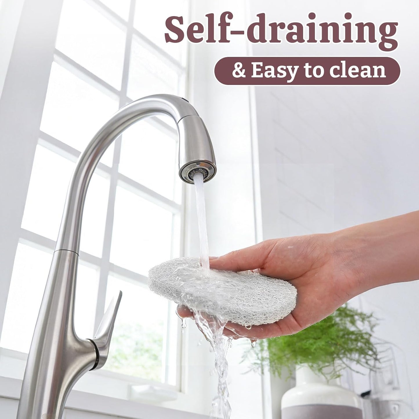 Soap Saver Pads for Bar Soap Holder, 4 Pack Self-Draining Soap Dish Lifting Pad for Shower, Bathroom & Kitchen, Non-Slip, Quick-Dry, Reusable Soap Sponge Saver, BPA-Free, Easy to Clean White and Gray
