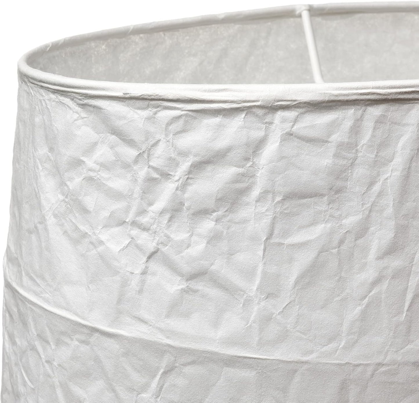 IKEA Vickleby (404.844.87) Handmade Rice Paper Shade White Floor Lamp, White 54 in. (136cm)