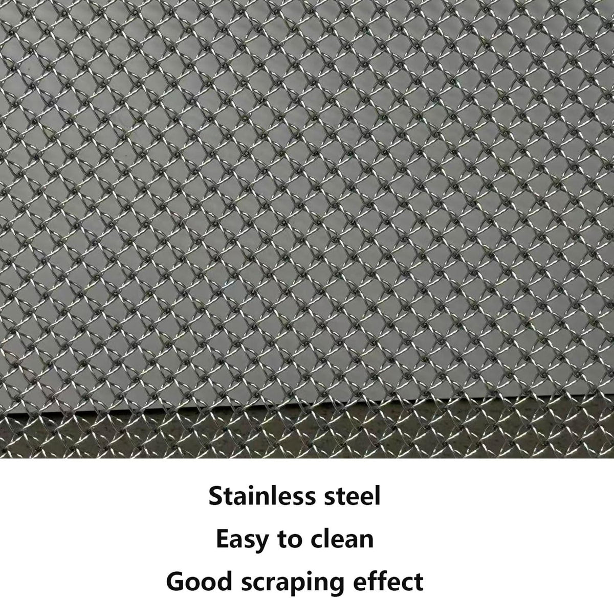 Heavy Duty Outdoor Floor Mat, 31.5" x 16.9" Metal Scraper Door Mats, All Weather Stainless Steel Mud Mat, Waterproof Entrance Doormat for Patio Garden Use