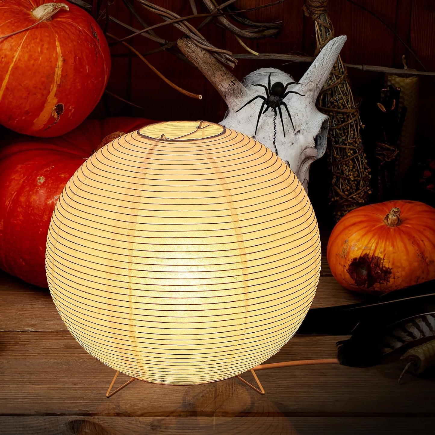 Desk Lamp Modern Table Lamps Small Table s Decorative Table for Bedroom Japanese Style Paper Night Dorm Child Metal Night Light Personality