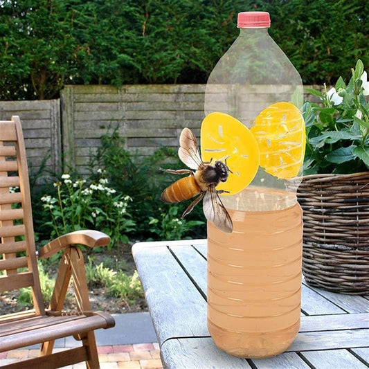 Wasp Trap 10Pack Indoor Outdoor Reusable Wasp Traps Hornet Hanging for Yellow Jackets Bee Catcher