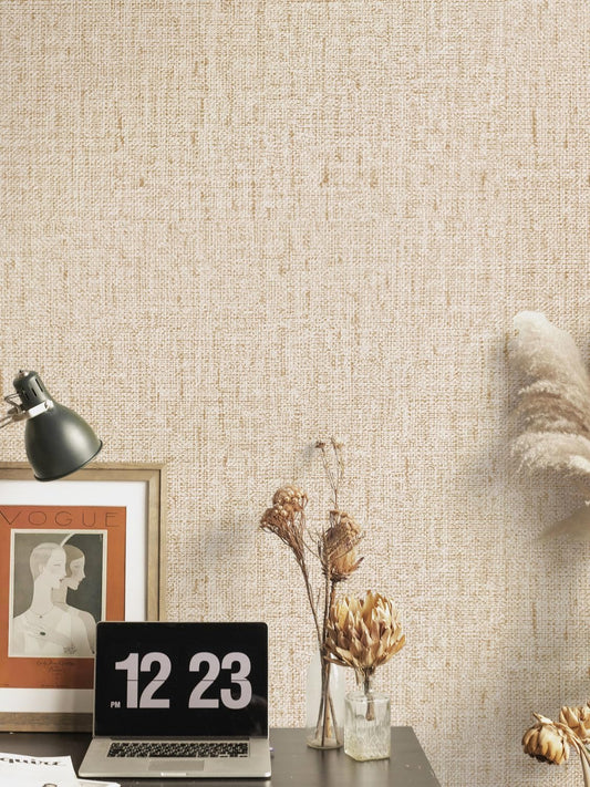 Beige Grasscloth Peel and Stick Wallpaper Textured Contact Paper 15.7inch x 118.1inch Faux Linen Vintage Grasscloth Contact Paper Self Adhesive Removable Wallpaper Vinyl