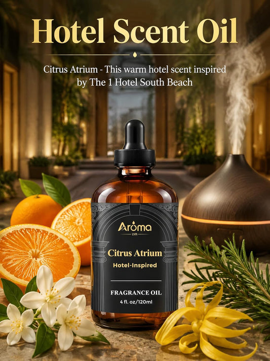 Ocean Breeze Lobby — a Hotel-Inspired Fragrance Oil that Feels Like a Coastal Resort Lobby(Not a Typical Ocean-Fresh Scent), Hotel Diffuser Oil for Home for Diffusers and Crafting
