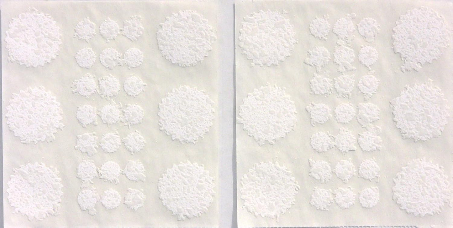 Stepsaver Products USA Made Mini Patch Textured Wall Repair Kit. Repair Nail and Wall Anchor Sized Holes (1) Pack Provides 54 Small Hole Repair Patches.