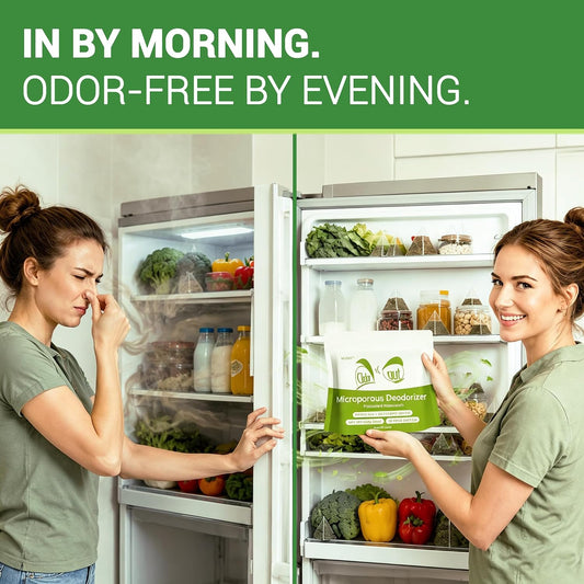 Refrigerator Deodorizer, Activated Carbon Odor Absorber, Fridge, 20 Packs | refrigerator deodorizer;freezer deodorizer;activated carbon odor absorber;fridge freshener;unscented;smell absorber