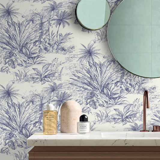Nukofal Vintage Peel and Stick Wallpaper Beige Contact Paper 16.9inch x 118.1inch Boho Wallpaper Floral Contact Paper Leaf Self Adhesive Removable Wallpaper for Bedroom Bathroom Decorative Vinyl