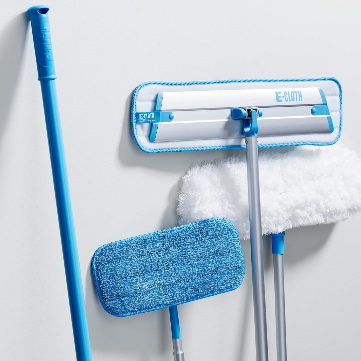E-Cloth Microfiber Mop Head Replacement - Reusable Microfiber Mop Pads, Washable Floor Cleaning Pads, Multi-Surface Wet Mopping Cloths, Compatible with E-Cloth Deep Clean Mops - 1 Pack