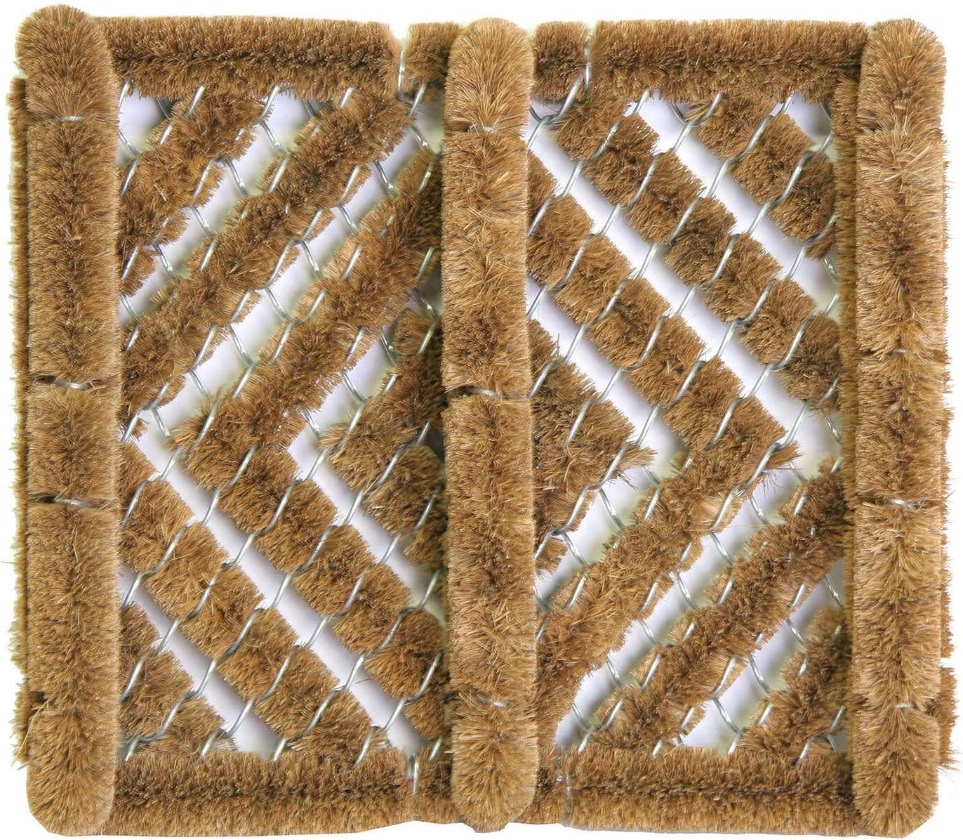 Southern Oaks 12" x 14" Coir Boot Scraper Mat