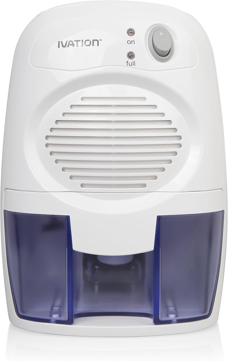 Ivation IVADM10 Powerful Small-Size Thermo-Electric Dehumidifier - for Smaller Room, Cupboard, Basement, Attic, Stored Boat, RV, Antique Car,White