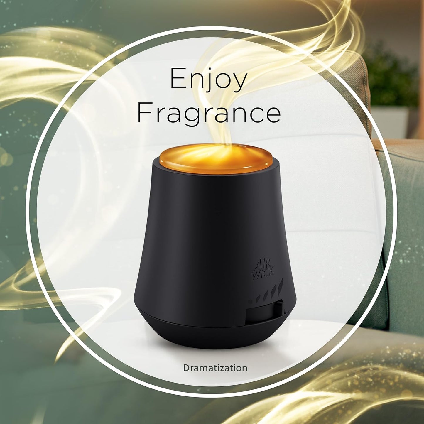 Air Wick Essential Mist Starter Kit, Diffuser + 1 Refill, Lavender and Almond Blossom, Air Freshener, Essential Oils