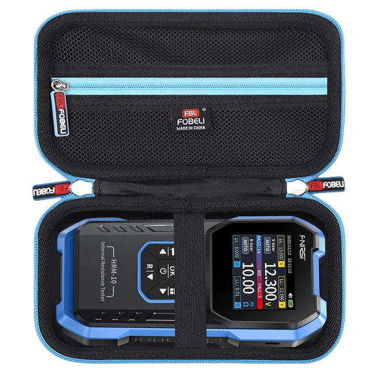 FBLFOBELI EVA Hard Case for FNIRSI HRM-10 Car Battery Tester | for Klein Tools ET270/MM460S/MM400/MM420/MM325/MM300 Digital Multimeter, Shockproof & Water-Resistant, Tool Carrying Bag