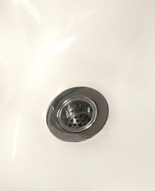 Plumb Pak, Chrome, Size PP820-37 Strainer Basket-Basin Sink 1-inch, 1 Pack