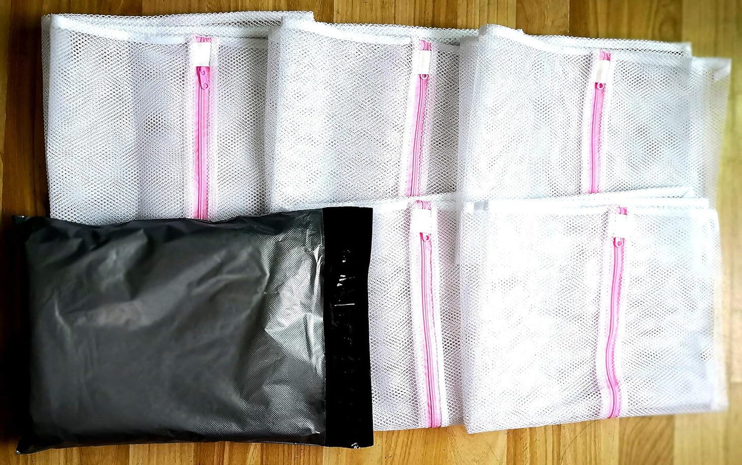 Pack of 5 Mesh Laundry Washing Bags-5 Large for Laundry,Blouse, Hosiery, Stocking, Underwear, Bra and Lingerie, Travel Laundry Bag FBA