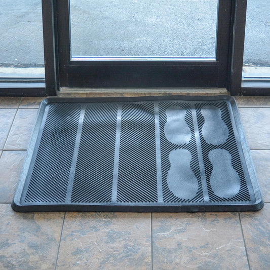 XL Rubber Boot Mat Tray 32 in.x 40 in.