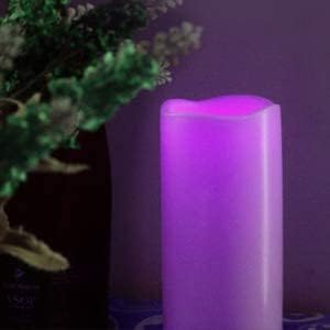 CANDLE CHOICE Waterproof Outdoor Battery Operated Flameless Candles with Remote Timer Plastic Flickering Fake Electric LED Pillars for Lantern Garden Wedding Christmas Decorations 3x4 Inches 3 PCS