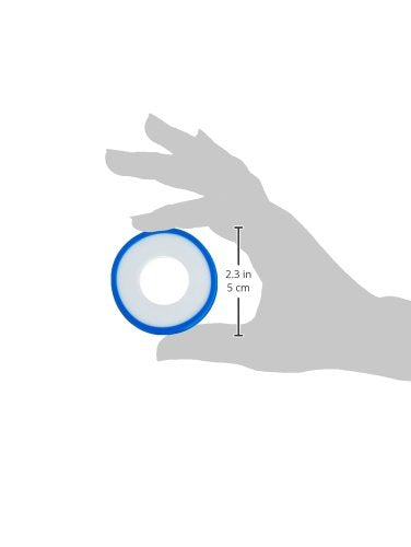 Mill-Rose Blue Monster 4935433 Monster Blue 520 x 0.5 in. Thread Seal Tape | Dense blue PTFE tape seals threaded plumbing connections; 1/2 in width and 520 in length for water, air, and general service.