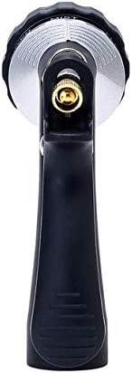 GREEN MOUNT Water Hose Nozzle Spray Nozzle, Metal Garden Hose Nozzle with Adjustable Spray Patterns, Perfect for Watering Plants, Washing Cars and Showering Dogs & Pets