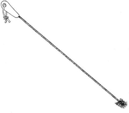 Brushtech Extra Long Super Flexible Drain Brush, 48-Inch