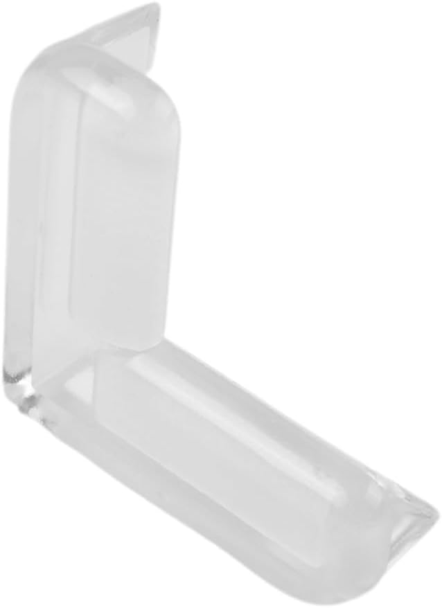 Clear Rubber Furniture Corner Guards for Baby Proofing, PVC Safety for Edge Protectors for Table and Furniture Edges, Transparent Childproof Corner Covers 12 Pack