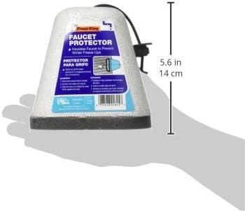 Frost King FC1 Outdoor Foam Faucet Cover, Oval (Pack of 2)