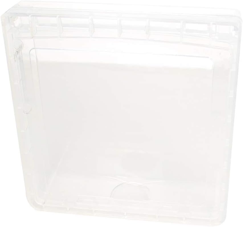 Heyiarbeit Weatherproof Cover Plug in Use Outlet Receptacle Protector 5.59"x3.27"x1.89"(LxWxH) for Retrofit Siding Construction 120 Type Transparent 1Pcs