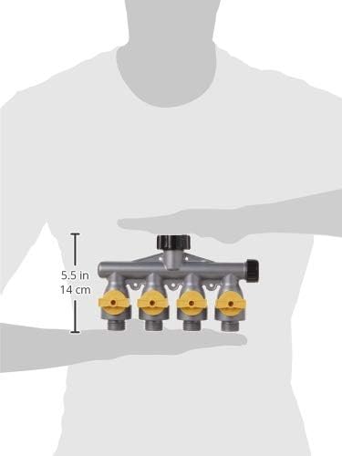 Melnor EZ-Flow 2-Way Hose Valve, Lever Design